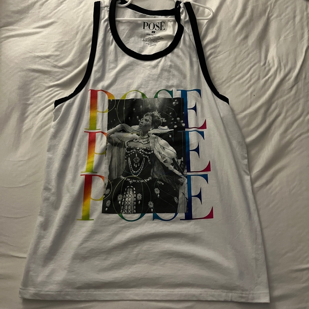 Pose pride tank top